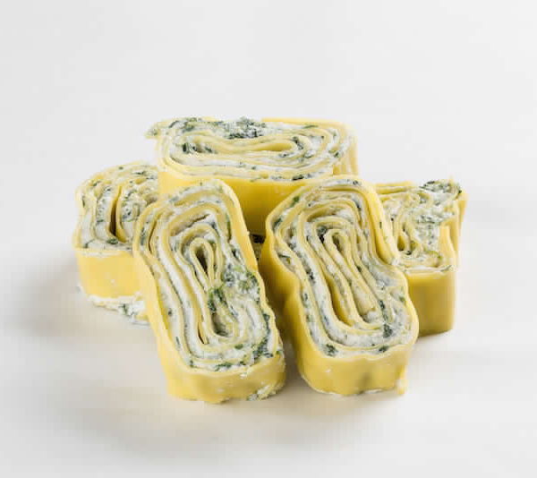 Dollari ricotta e spinaci al pezzo